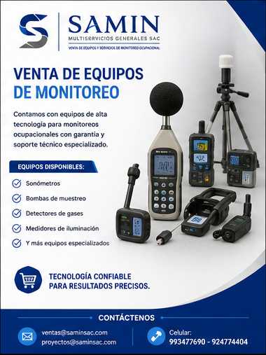 Venta de equipos de monitoreo