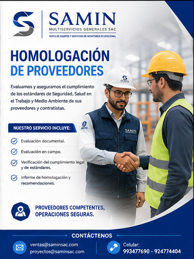Homologación de proveedores